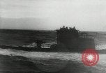 Image of German submarine North Atlantic Ocean, 1942, second 31 stock footage video 65675034437