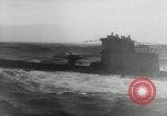 Image of German submarine North Atlantic Ocean, 1942, second 33 stock footage video 65675034437