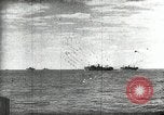 Image of German and Italian forces attack American ship convoy World War 2 North Africa, 1943, second 6 stock footage video 65675034452