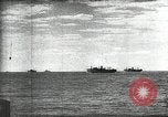 Image of German and Italian forces attack American ship convoy World War 2 North Africa, 1943, second 7 stock footage video 65675034452