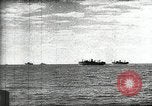 Image of German and Italian forces attack American ship convoy World War 2 North Africa, 1943, second 8 stock footage video 65675034452