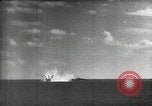 Image of German and Italian forces attack American ship convoy World War 2 North Africa, 1943, second 38 stock footage video 65675034452