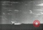 Image of German and Italian forces attack American ship convoy World War 2 North Africa, 1943, second 39 stock footage video 65675034452