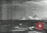 Image of German and Italian forces attack American ship convoy World War 2 North Africa, 1943, second 45 stock footage video 65675034452