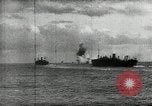 Image of German and Italian forces attack American ship convoy World War 2 North Africa, 1943, second 47 stock footage video 65675034452