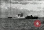 Image of German and Italian forces attack American ship convoy World War 2 North Africa, 1943, second 50 stock footage video 65675034452