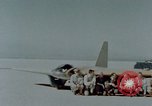 Standbild MX-324 Flying wing aircraft Harper Dry Lake California USA, 1944, aus Sekunde 35 historischem Filmmaterial Videoclip 65675034458