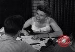 Image of registering for the new draft New York United States USA, 1948, second 48 stock footage video 65675034481
