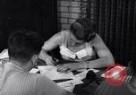 Image of registering for the new draft New York United States USA, 1948, second 56 stock footage video 65675034481