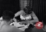 Image of registering for the new draft New York United States USA, 1948, second 59 stock footage video 65675034481