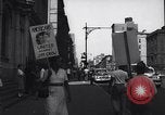Image of civil rights protest against Jim Crow segregation New York City USA, 1948, second 28 stock footage video 65675034482