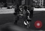 Image of civil rights protest against Jim Crow segregation New York City USA, 1948, second 57 stock footage video 65675034482