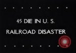 Immagine di Treni in collisione Naperville Illinois USA, 1946, secondo 4 filmato di repertorio 65675034488