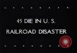 Immagine di Treni in collisione Naperville Illinois USA, 1946, secondo 5 filmato di repertorio 65675034488