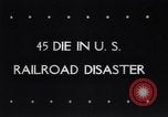 Immagine di Treni in collisione Naperville Illinois USA, 1946, secondo 6 filmato di repertorio 65675034488