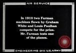 Immagine di Henry Farman Londra Inghilterra Regno Unito, 1910, secondo 35 filmato di repertorio 65675034493