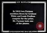 Immagine di Henry Farman Londra Inghilterra Regno Unito, 1910, secondo 37 filmato di repertorio 65675034493