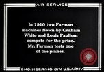 Immagine di Henry Farman Londra Inghilterra Regno Unito, 1910, secondo 41 filmato di repertorio 65675034493