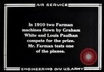 Immagine di Henry Farman Londra Inghilterra Regno Unito, 1910, secondo 44 filmato di repertorio 65675034493