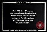 Immagine di Henry Farman Londra Inghilterra Regno Unito, 1910, secondo 46 filmato di repertorio 65675034493