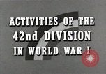 Image US Army 42e Division batailles dans Première Guerre Mondiale Baccarat France, 1918, de la seconde 10 séquences d'archives historiques vidéo 65675034504