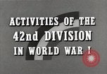 Image US Army 42e Division batailles dans Première Guerre Mondiale Baccarat France, 1918, de la seconde 11 séquences d'archives historiques vidéo 65675034504