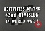 Image US Army 42e Division batailles dans Première Guerre Mondiale Baccarat France, 1918, de la seconde 16 séquences d'archives historiques vidéo 65675034504