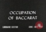 Image US Army 42e Division batailles dans Première Guerre Mondiale Baccarat France, 1918, de la seconde 18 séquences d'archives historiques vidéo 65675034504