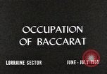 Image US Army 42e Division batailles dans Première Guerre Mondiale Baccarat France, 1918, de la seconde 20 séquences d'archives historiques vidéo 65675034504