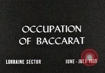 Image US Army 42e Division batailles dans Première Guerre Mondiale Baccarat France, 1918, de la seconde 22 séquences d'archives historiques vidéo 65675034504