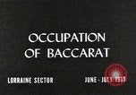 Image US Army 42e Division batailles dans Première Guerre Mondiale Baccarat France, 1918, de la seconde 23 séquences d'archives historiques vidéo 65675034504