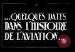 Standbild Geschichte der Luftfahrt in Frankreich Frankreich, 1909, aus Sekunde 13 historischem Filmmaterial Videoclip 65675034508
