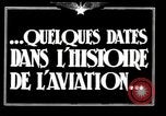 Standbild Geschichte der Luftfahrt in Frankreich Frankreich, 1909, aus Sekunde 15 historischem Filmmaterial Videoclip 65675034508