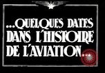 Standbild Geschichte der Luftfahrt in Frankreich Frankreich, 1909, aus Sekunde 16 historischem Filmmaterial Videoclip 65675034508