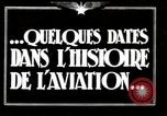Standbild Geschichte der Luftfahrt in Frankreich Frankreich, 1909, aus Sekunde 17 historischem Filmmaterial Videoclip 65675034508