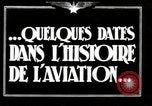 Standbild Geschichte der Luftfahrt in Frankreich Frankreich, 1909, aus Sekunde 18 historischem Filmmaterial Videoclip 65675034508