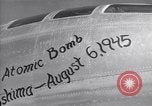 Image of Enola Gay nose art Tinian Island Mariana Islands, 1945, second 16 stock footage video 65675034514