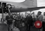 Image of C-54 aircraft Marshall Islands, 1946, second 40 stock footage video 65675034521