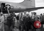 Image of C-54 aircraft Marshall Islands, 1946, second 43 stock footage video 65675034521