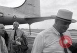 Image of C-54 aircraft Marshall Islands, 1946, second 52 stock footage video 65675034521