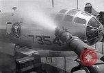 Image of washing B-29  Marshall Islands, 1946, second 34 stock footage video 65675034522