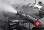 Image of washing B-29  Marshall Islands, 1946, second 36 stock footage video 65675034522