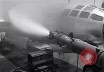 Image of washing B-29  Marshall Islands, 1946, second 39 stock footage video 65675034522