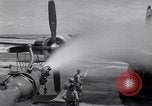 Image of washing B-29  Marshall Islands, 1946, second 55 stock footage video 65675034522