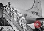 Image of C-54 aircraft Marshall Islands, 1946, second 42 stock footage video 65675034526