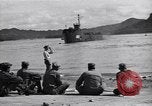 Image of landing barges Sasebo Japan, 1945, second 23 stock footage video 65675034556