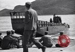 Image of landing barges Sasebo Japan, 1945, second 29 stock footage video 65675034556