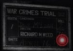 Image of war crimes trials Tokyo Japan, 1948, second 7 stock footage video 65675034568