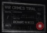 Image of war crimes trials Tokyo Japan, 1948, second 9 stock footage video 65675034568
