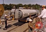 Image of loading dockside to submarine United States USA, 1964, second 12 stock footage video 65675034571